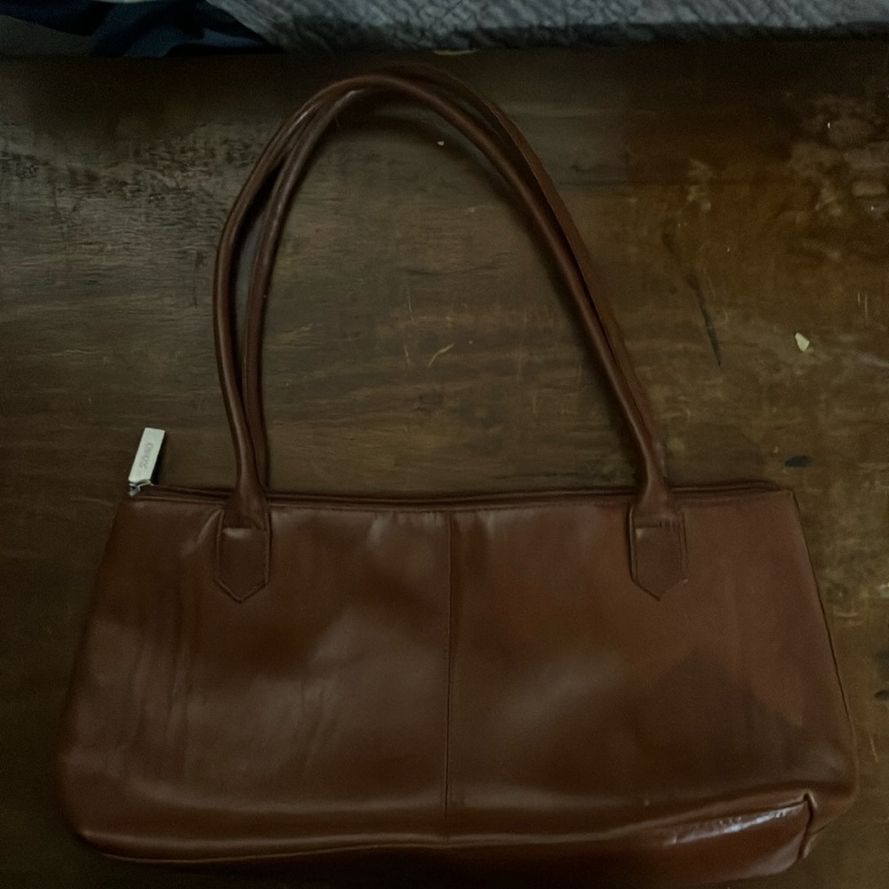 HOBO Brown Leather Hobo Bag Classic Design